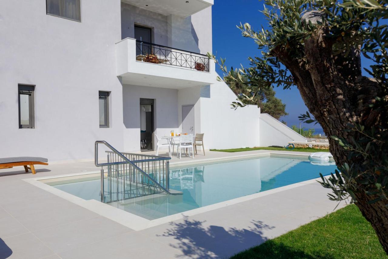 Apartment Tilio - New Apartment With Private Pool 1400M From The Beach Rethymno Exterior foto