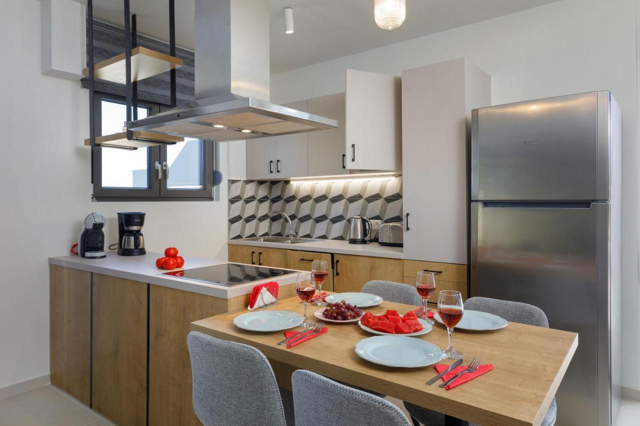 Apartment Tilio - New Apartment With Private Pool 1400M From The Beach Rethymno Exterior foto